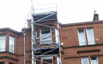 scaffolding that allows swift access